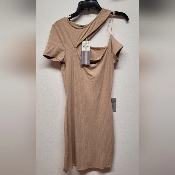 Good luck gem from Nordstrom Rack  dress XS Taupe new with tags - Picture 4 of 8